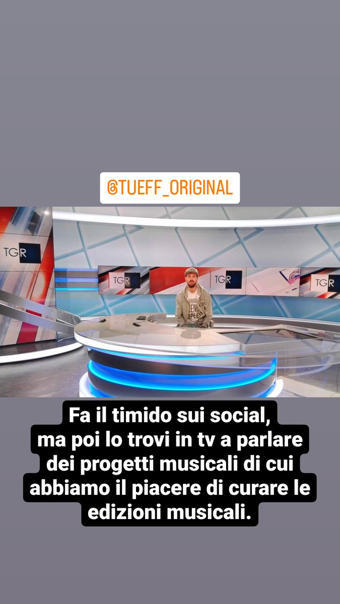 HopelandLabel's tweet image. Parlano di noi

#edizionimusicali
#tgrcampania
#raitre
#tueff