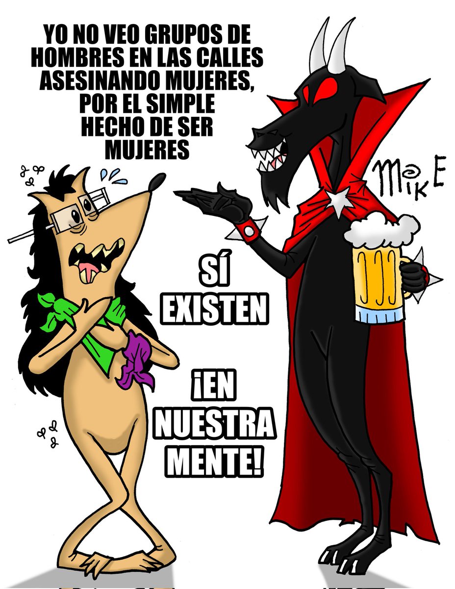 MikeCartoon's tweet photo. Paranoia feminista.
#MikeElCaricaturista #DiaContralaViolenciadeGenero #Feministas #Feminicidios #EstadoDeVeracruz #Paranoia #Feminazis #HumorJarocho #CaricaturaJarocha #CaricaturaCastrosa https://t.co/prbycHS9CO