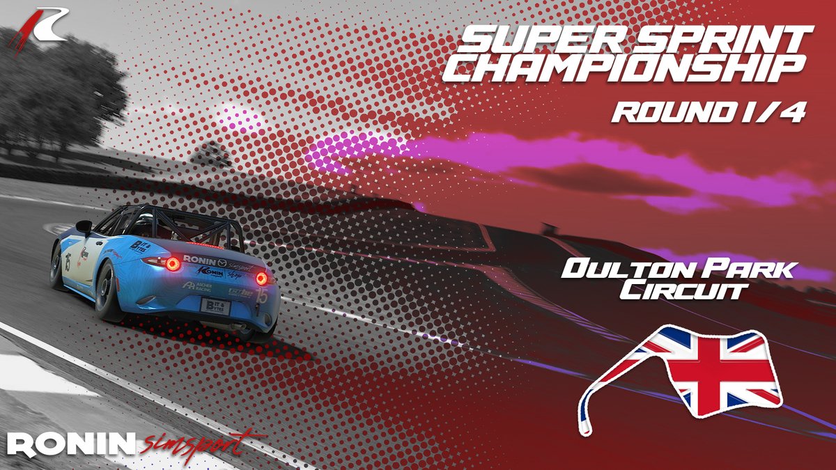 RoninSim's tweet image. It is race day in Ronin SimSports inaugural MX5 Supersprint series.

The race goes live at 8pm UK time today, catch all the action on @ronisimsport youtube channel.