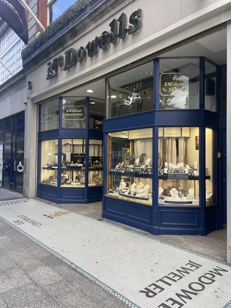 DublinTown's tweet photo. Since 1870, @mcdowellsdublin has offered jewelleries made from pure and flawless stones just in the heart of #DublinTown. It's no surprise they're gem and watch experts! #DublinCity #lovedublin #keepdiscovering #Dublin https://t.co/iizVTIY3n0