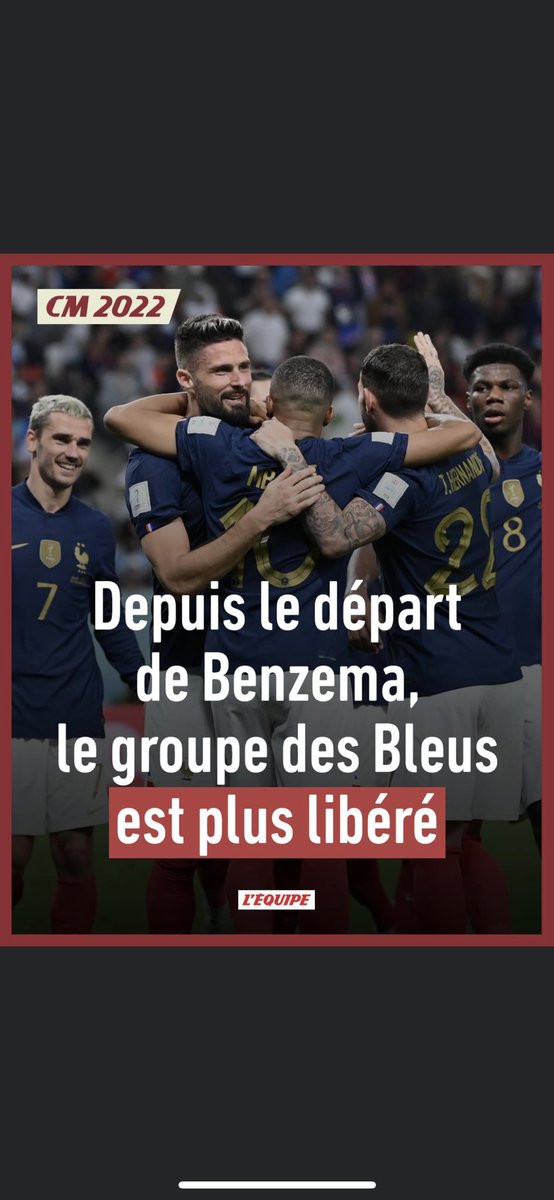 la_vagueverte's tweet photo. Voilà comment le vent tourne, quelle ingratitude. Plusieurs médias dont le journal L’Equipe titrent cette information, après avoir recueilli des « témoignages » …Et dire que beaucoup de binationaux Algériens rêvent encore de jouer un jour pour la France ! https://t.co/COY0mRORoK