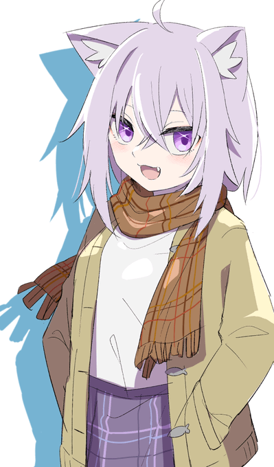 おかゆ冬コーデ#ホロメンワンドロ1126 #絵かゆ 