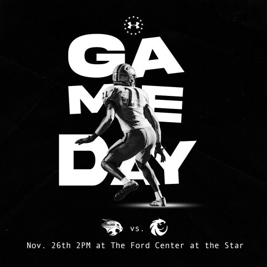 𝟲𝗔 𝗗𝗶𝘃𝗶𝘀𝗶𝗼𝗻 𝗜𝗜 𝗥𝗲𝗴𝗶𝗼𝗻 𝗜 𝗦𝗲𝗺𝗶-𝗙𝗶𝗻𝗮𝗹

🆚Byron Nelson
🏟Ford Center at The Star (Frisco)
⌚️2:00 PM
📺 bit.ly/3gCgYFW
🎟 bit.ly/3GwUa4Z
📊 bit.ly/3rqHqnH

#Southside | #DifferentBreed