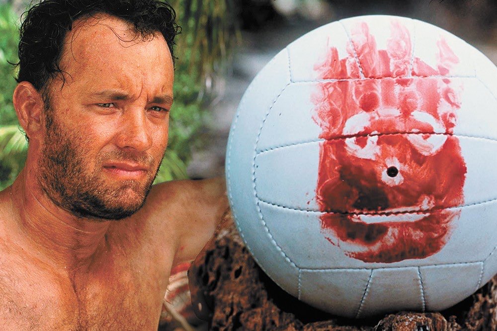 Make friends with a volleyball and give it a name #WaysToCombatLoneliness