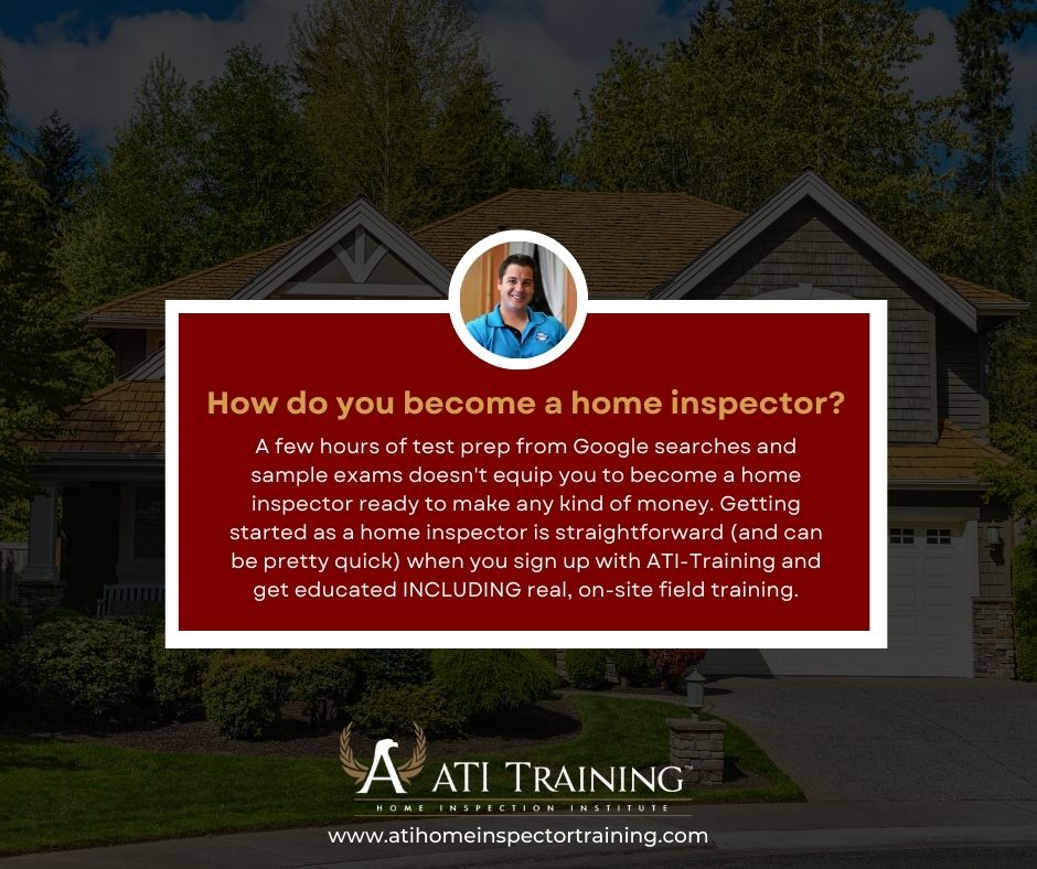 TrainingbyATI's tweet photo. Do you want to become a home inspector but don't know where to start? Let us help! Visit our website to learn more @ https://t.co/73VpfEapqV.
#atitraining #newcareer #homeinspector #beyourownboss #faqs https://t.co/4wCZnVcnpS