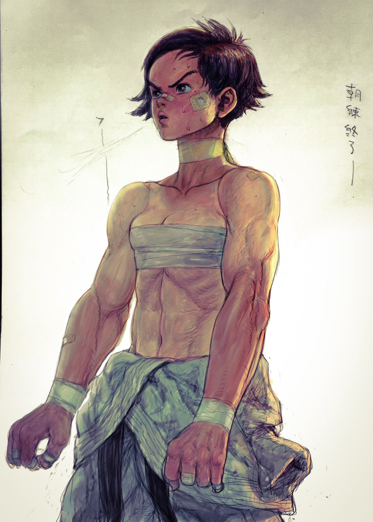 長男が描いた絵 イケノ on X: 
