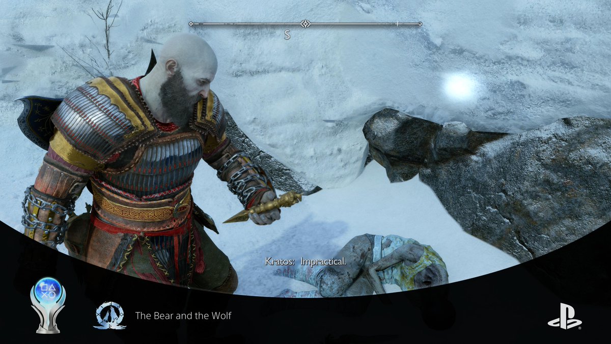 God of War Ragnarök
The Bear and the Wolf (PLATINUM)
#PlayStationTrophy #PS5Share, #GodofWarRagnarök