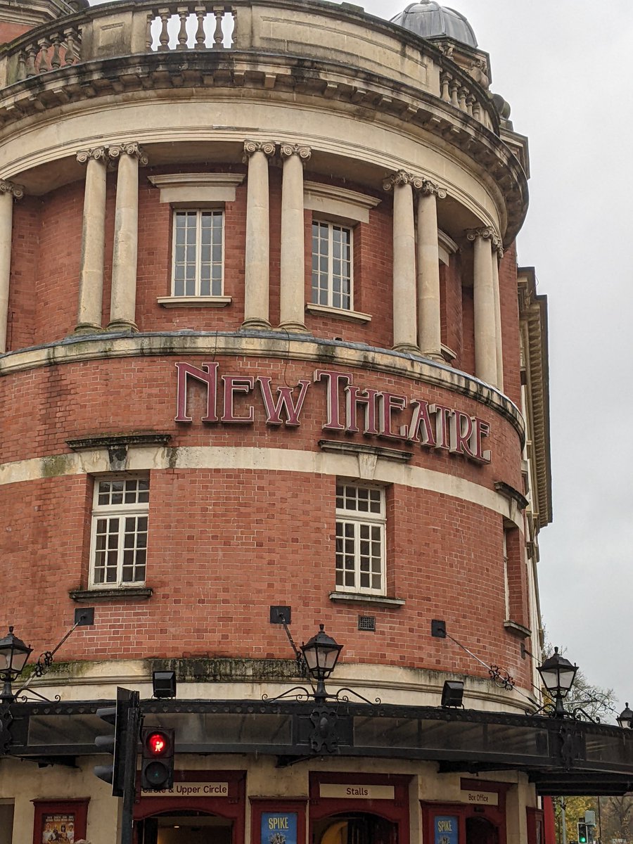 Just arrived <a href="/New_Theatre/">New Theatre Cardiff</a> to see <a href="/Mack_JEM/">James Mack</a> and the rest of the cast of <a href="/SpikeThePlay/">Spike</a>. Very much looking forward #SpikeMilligan