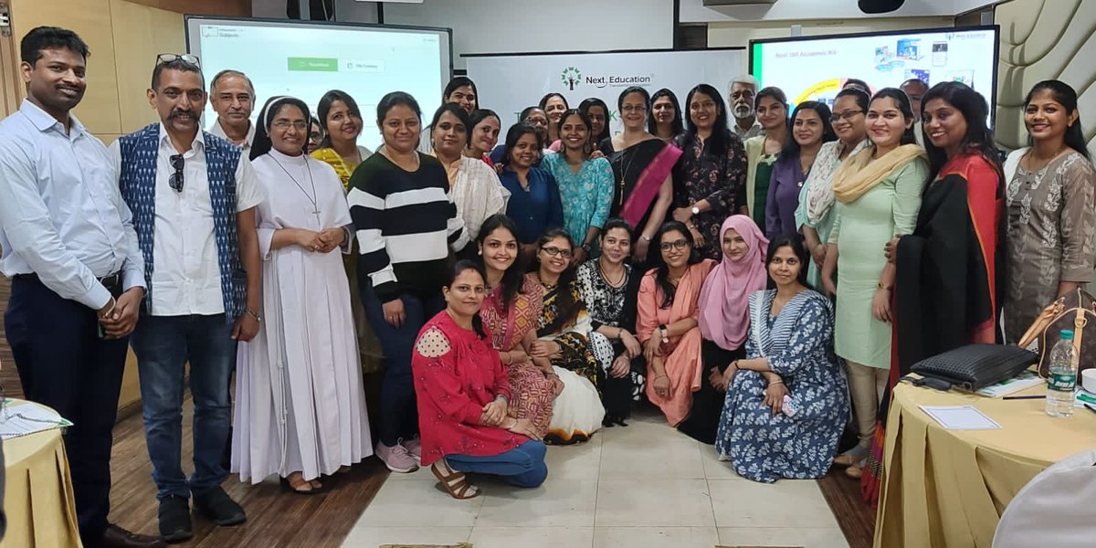 NextEducationIn's tweet photo. Mumbai Principal Workshop conducted by #NextEducation was an insightful session on "Educating Different Kinds of Minds, Sneak Peek #Next360 and E-waste Management" in India. The session was headed by one of our best academicians, Shilpa. Here's a sneak preview of the same. https://t.co/r6bzBzuCNb