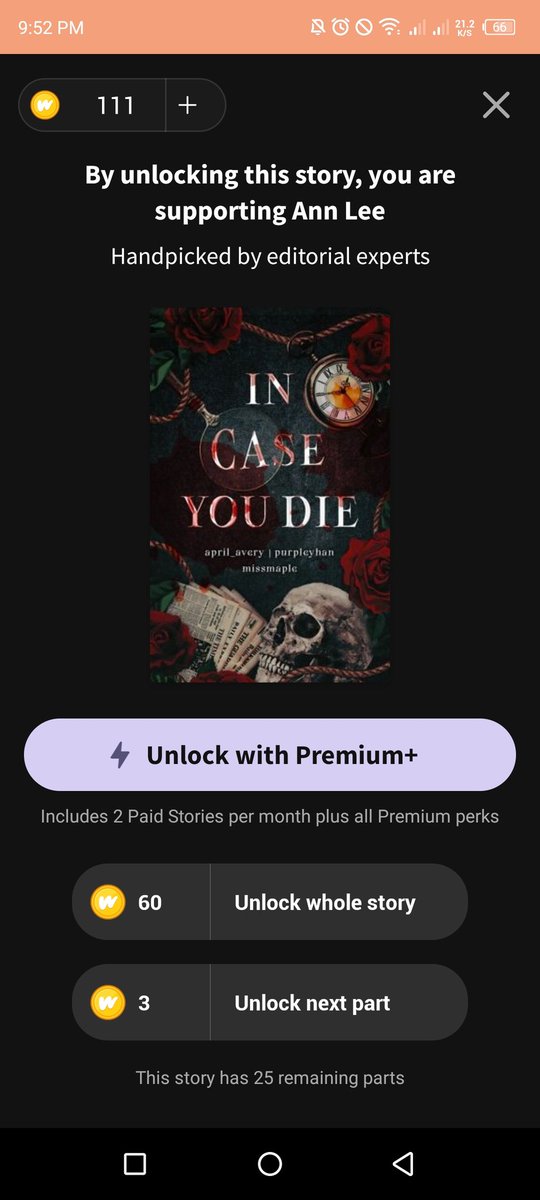 breathebbrcll's tweet photo. finally purchased #InCaseYouDie by @breatheapril, @missmapleWP, and @purpleyhanwp!! so excited to read this and share my thoughts after 🫶 https://t.co/ONBmfeAnh9