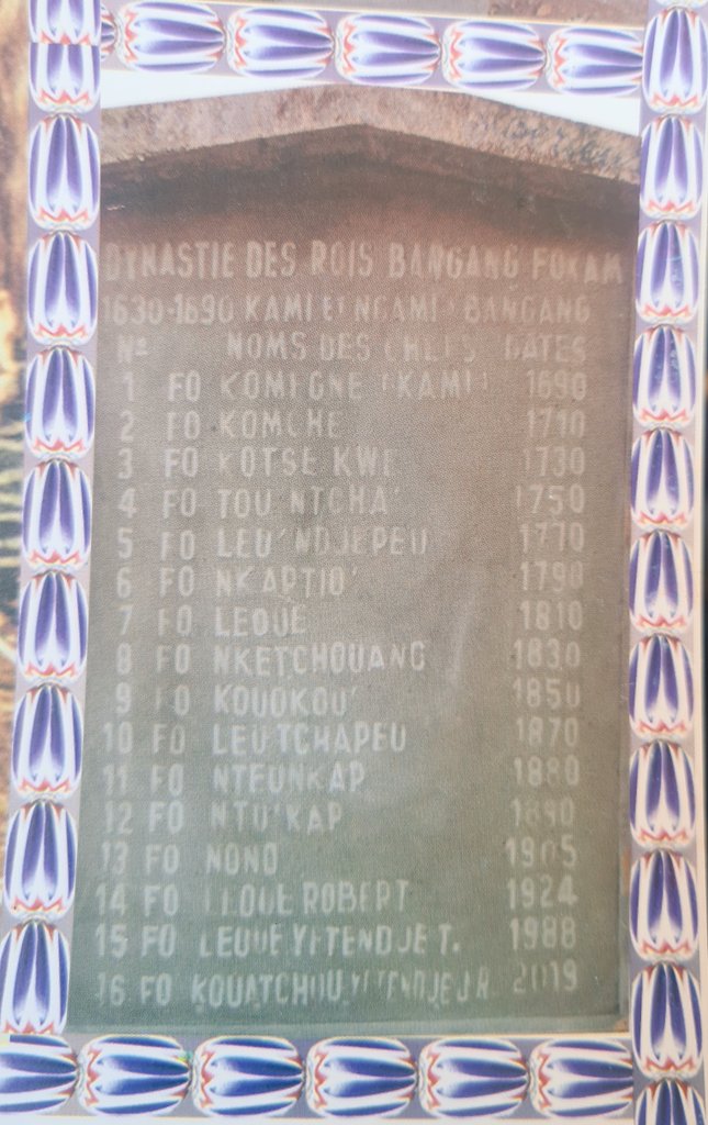 KathleenNdongmo's tweet photo. Tous les chemins ont menés à Bangang-Fokam ce jour
pour l'intronisation de sa Majesté Kouatchou Yetendje Jules Roland, 20ème roi.

Et nous -fils et filles Bafou- sommes fière d'être là pour témoigner en directe.

Vive le roi!👑

Fokamais soyez fiere!

#RoiFokamais 
#BangangFokam https://t.co/bO7YI0H47E