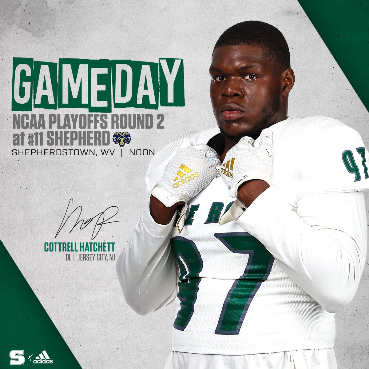 Rock_Athletics's tweet photo. FB: It’s another Rock football playoff game day! Slippery Rock takes on No. 2 seed Shepherd on the road at noon. Everything you need to know is here ⬇️

Game Notes: https://t.co/DIwgqnSXvT https://t.co/QTYf5A2LNp