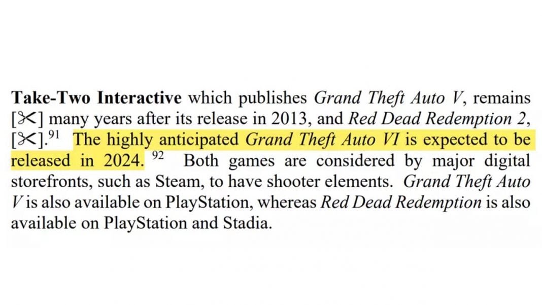 GTA 6 NEWS & LEAKS on Twitter: "Microsoft expects GTA 6 to be released