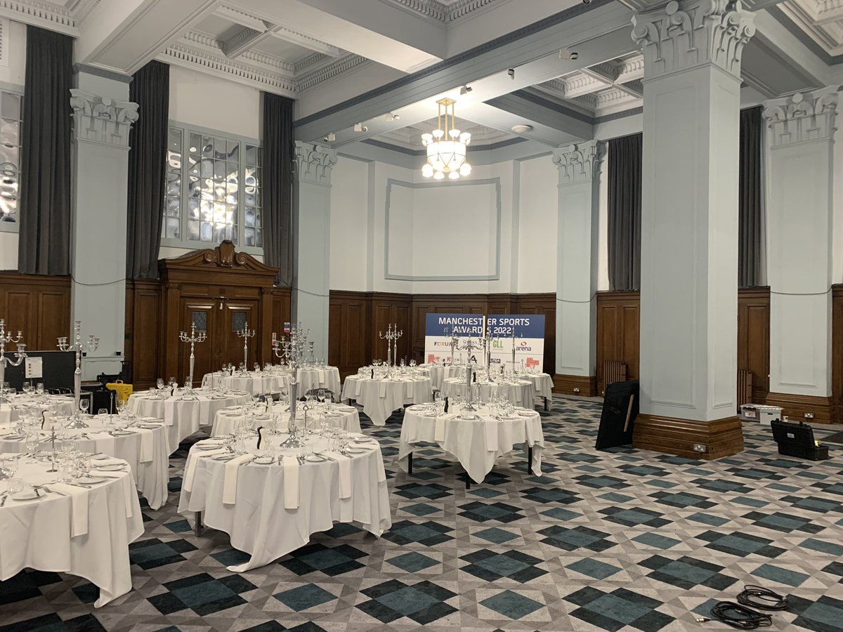 McrSportsAwards's tweet image. It’s taking shape #mcrsportsawards 🏆 @Iwanrunner @KatharineMerry @Airozuru