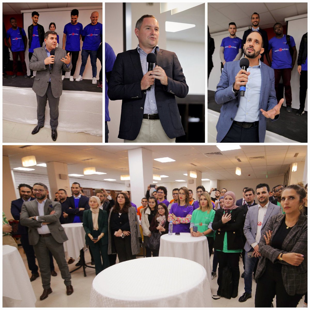 SG_Algerie's tweet photo. Nous avons eu l'immense plaisir de clôturer hier soir, notre première édition #HakLappli du Hackathon #Hack4Future, après deux jours de réflexion de challenge et d'engagement de la part des étudiants participants, des équipes @SG_Algerie des coachs et notre partenaire @AIncubme https://t.co/H2ahkr9yiw