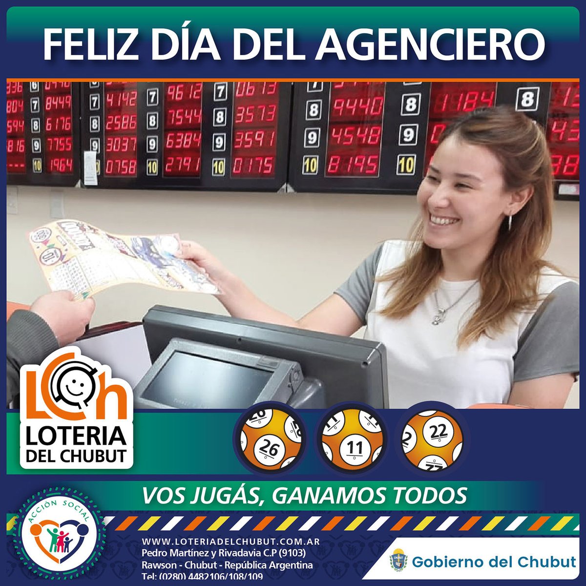 IAS_Chubut's tweet photo. 🍀 Feliz día a todos los agencieros  y agencieras que nos acompañan en este trabajo conjunto de seguir cumpliendo sueños 🙌 https://t.co/T7vbng4aFr