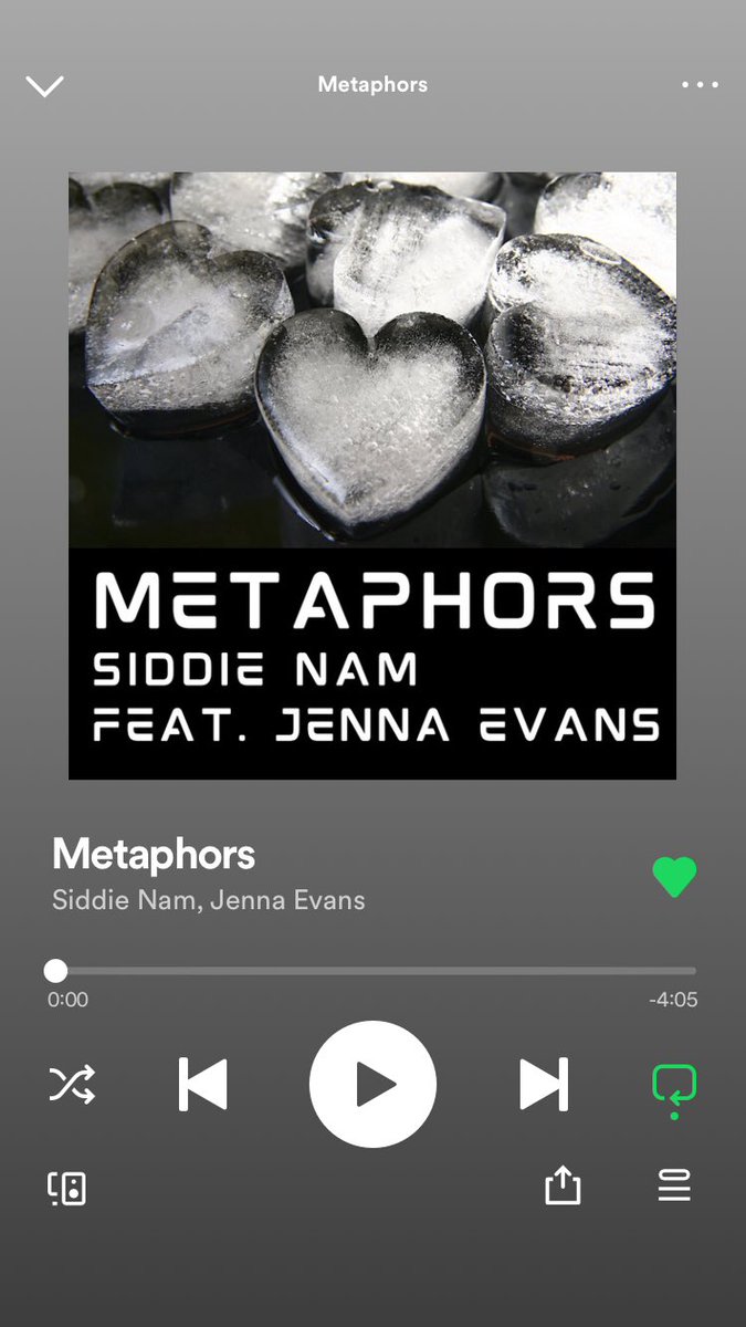 Streamed #Metaphors yet? It’s here. Do it today.  ditto.fm/metaphors-sidd… #electronic #ambient #indie #elencronica #singer
