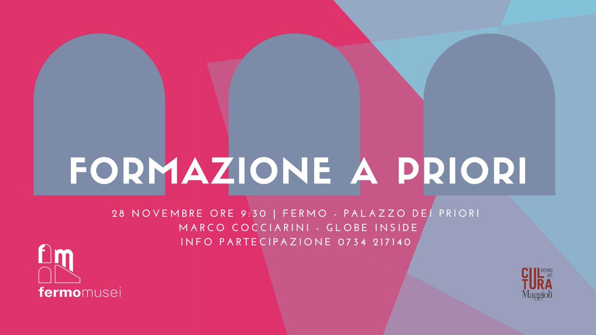 Formazione a priori. A #Fermo incontro con Marco Cocciarini <a href="/GlobeInside/">Marco</a> #turismo #accoglienza