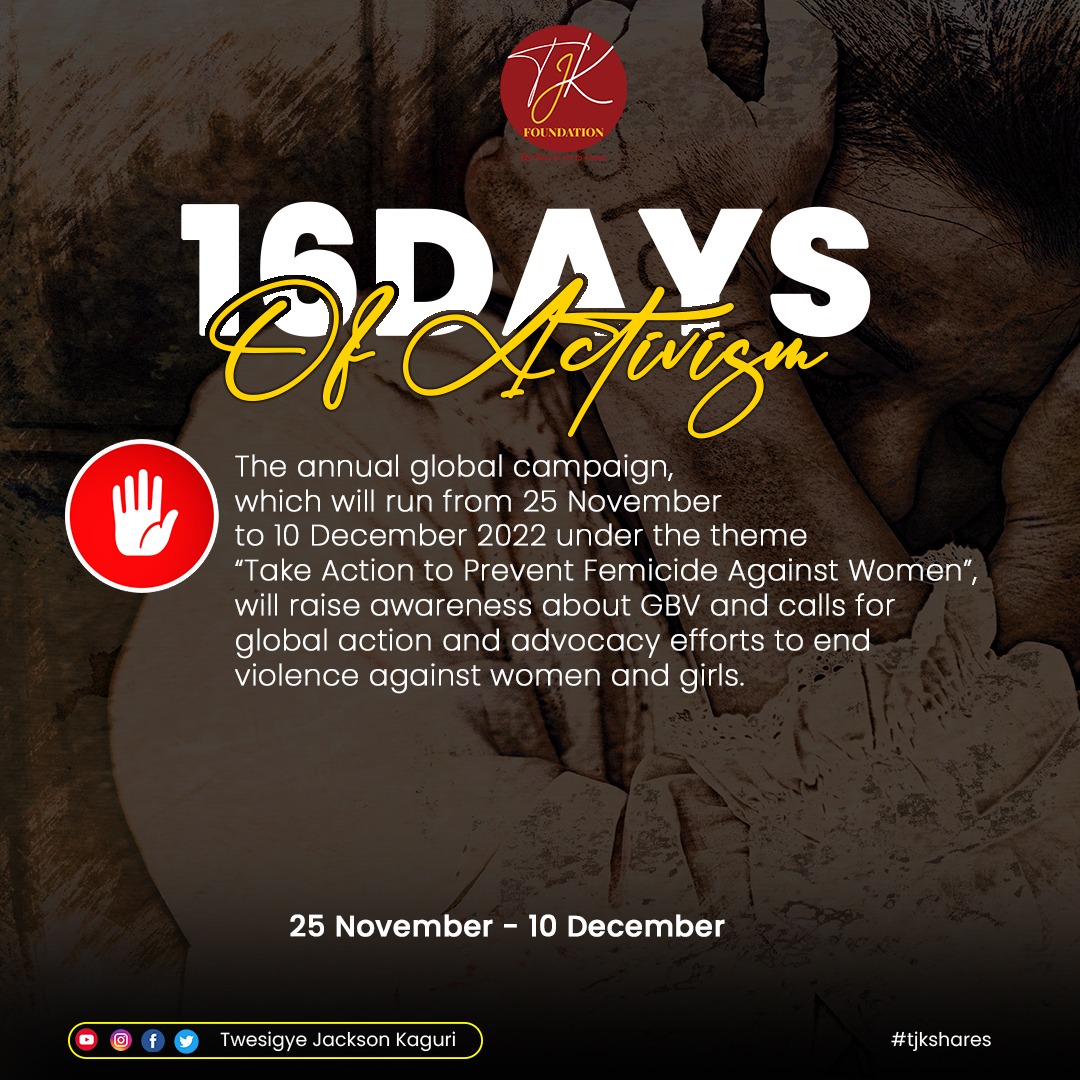 It is day 2 of the #16DaysofActivisim & we can only increase the volume 📣 

#EnoughIsEnough!

There's no excuse for any kind of violence!

#16DaysOfActivism 
#ProtectTheGirl #16Days #16DaysOfActivismAgainstGBV #OrangeTheWorld  #NyakaFightsGBV
@NyakaGlobal