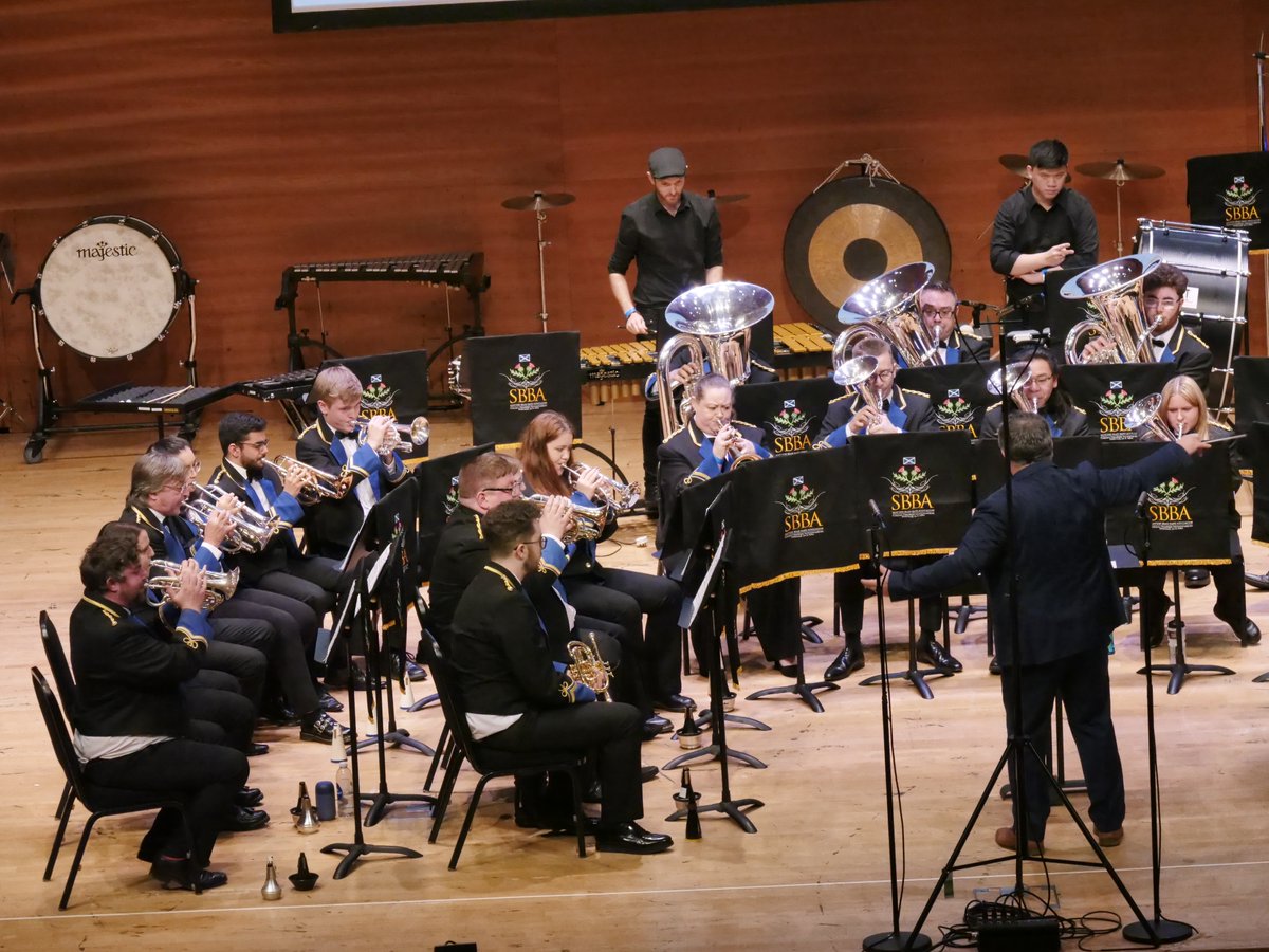 Rainford Band, conducted by David Thornton, performed George Lloyd's English Heritage!

bit.ly/3gJEroG #SFoB2022 #sbbaevents