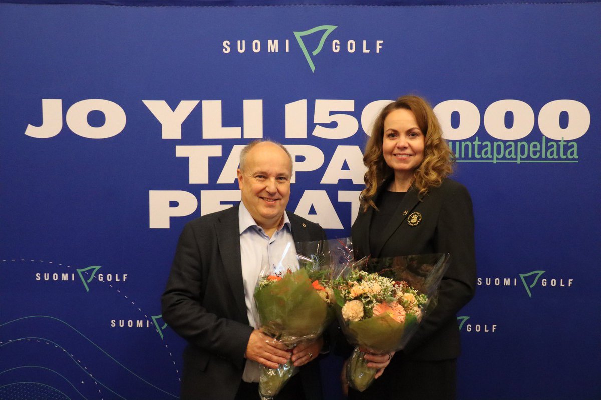 Suomen Golfliiton liittokokous valitsi tänää Antti Tiitolan uudeksi puheenjohtajaksi. Kausi vaihtuu 1.1.2023. On ollut ilo palvella Suomi Golfia 💚⛳️ Lämmin kiitos kaikille yhteistyöstä! <a href="/golfliitto/">Suomen Golfliitto</a>