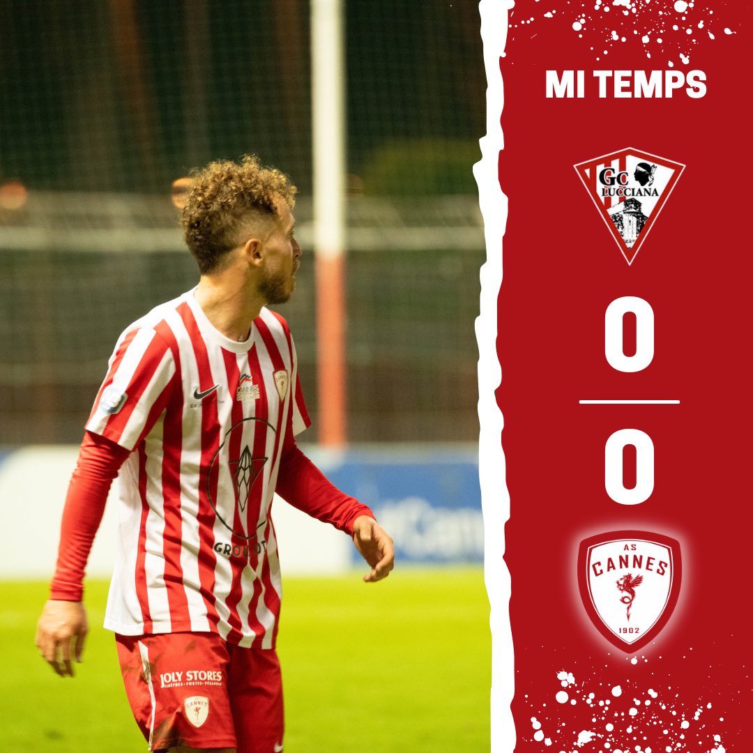 ASCannes1902's tweet photo. 🔴 DIRECT | #N3
⏱️ 45' C'est la mi-temps, sur un score nul et vierge.
Peu d’occasions dans ce premier acte.
0️⃣-0️⃣ | #GCLASC https://t.co/RrstGVgRgk