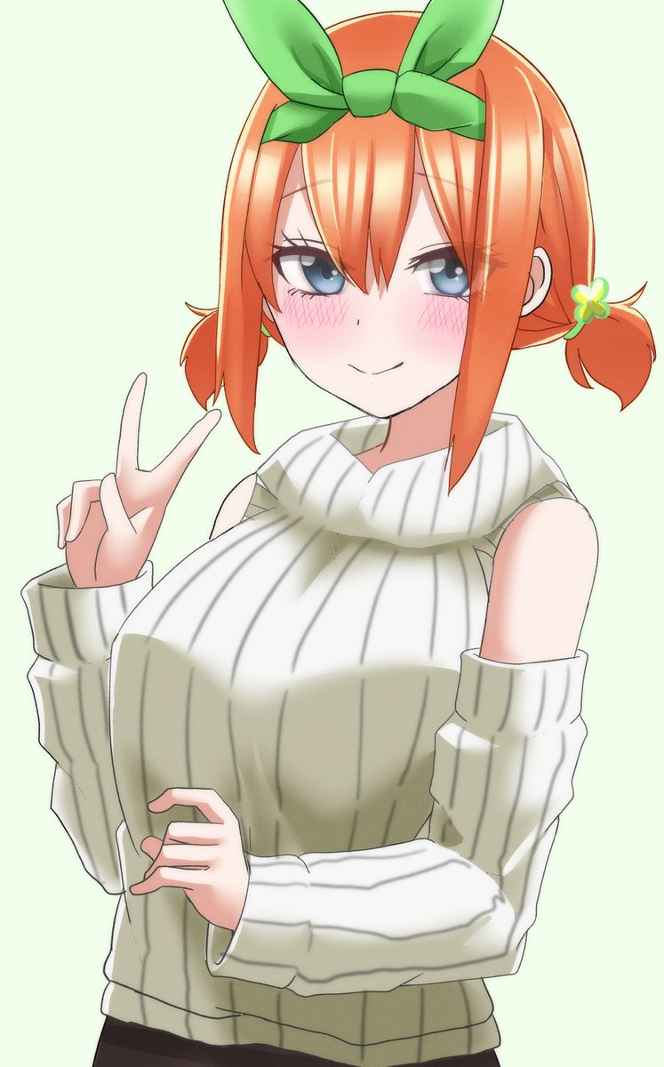 中野四葉 「37日目 四葉ちゃんその2#五等分の花嫁 #中野四葉 」|みなづきのイラスト