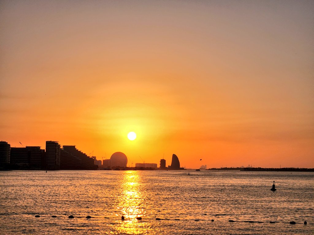 Goodnight from #AbuDhabi