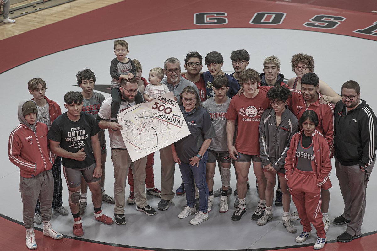 With an 84-0 win over South Bend Adams, Coach Pickard picks up his 500th career win.