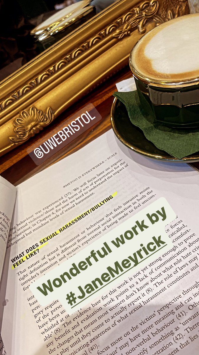 Saturday mornings having my hair done and my brain exercised with the wonderful work of <a href="/DrJaneMeyrick/">jane meyrick</a> #MeToo #SexualViolence #HealthPsychology <a href="/UWEHealthPsy/">UWE Health Psych</a>