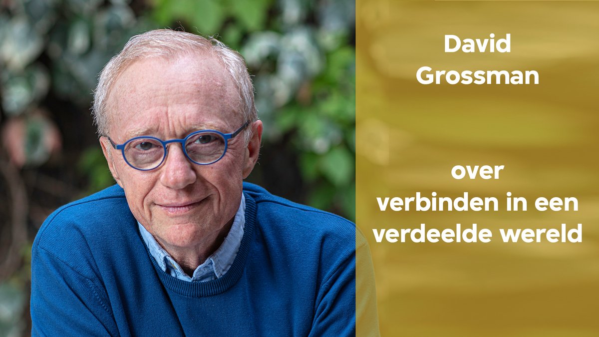 Buitenhoftv's tweet photo. De Israëlische schrijver David Grossman ontvangt de Erasmusprijs 2022. Het thema van de prijs is dit jaar: ‘verbinders in een verdeelde wereld’. Hoe leren we zelfs de vijand begrijpen? Straks in #buitenhof. 12:10 @NPO2. 

Lees meer: https://t.co/AWzTaqekNa https://t.co/uBSYluxkN8