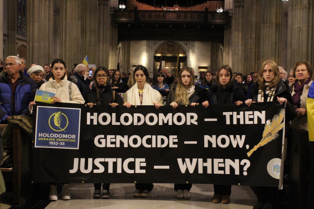 SergiyKyslytsya's tweet photo. The suffering and death brought to Ukraine by the Moscow dictators and the army of their henchmen are innumerable. Today we remember the victims of the Holodomor of 1932-33. https://t.co/dOdQO8lWGt
