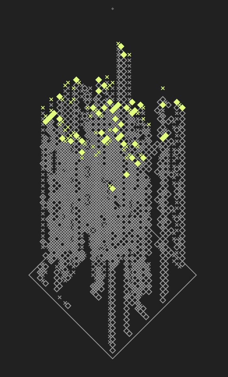thrilled to have ‘00011110’ &amp; ‘L-2D-CA’ selected into 
<a href="/WolframResearch/">Wolfram</a> New Kind of Science | Gallery of Art → wolframscience.com/gallery-of-art/ 

including beautiful works from <a href="/x0y0z0tn/">x0</a> <a href="/iRyanBell/">Ryan Bell</a> 
<a href="/ciphrd/">ciphrd</a> <a href="/stephen_wolfram/">Stephen Wolfram</a> among others #generative #automata #sonification