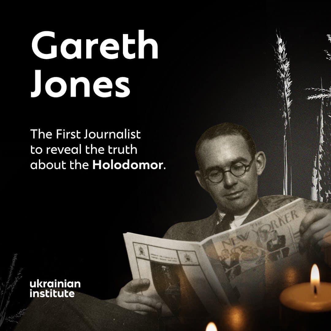 SergiyKyslytsya's tweet photo. The russian aggression &amp; onslaught of hordes from russia only makes our nation stronger! The executioners will be on the dock &amp; imminently in hell!  Let’s remember those who was brave to tell the truth about Holodomor 90 years ago. Like a Welshman Gareth Jones! Glory to Ukraine! https://t.co/9iz63RXFZg