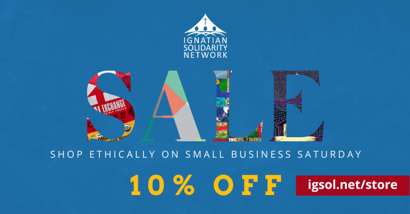 IGsolidarityNET's tweet photo. Happy small business Saturday! To mark the occasion, we’re offering you 10% off in the ISN store through tomorrow! Shop at https://t.co/fgFWYWqPMA
@EthixMerch #EthicalPurchasing #Catholic #SmallBusinessSaturday https://t.co/FKMKUTPu6g