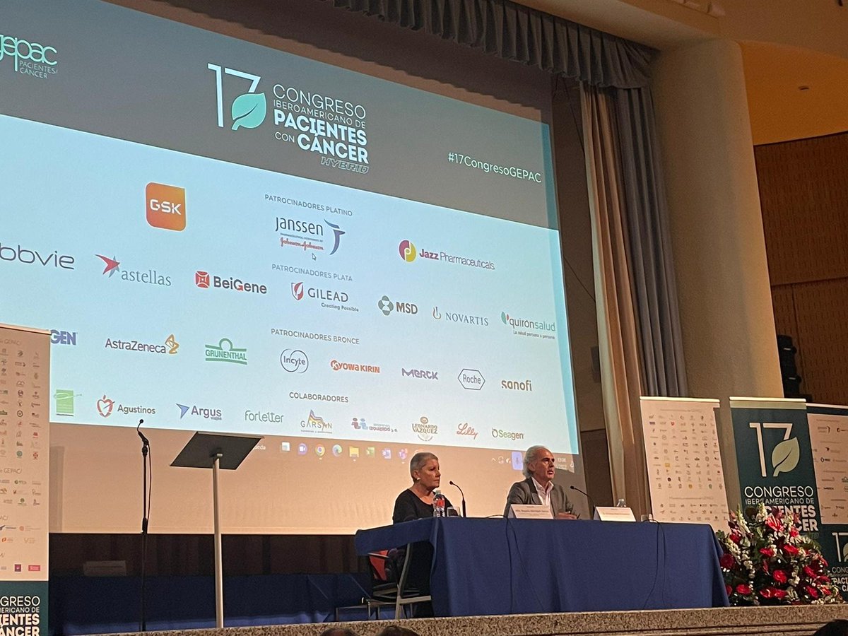 📍Hoy asistimos al #17Congreso GEPAC en #Madrid. 
📷En la inaguracion 
D. Enrique Ruiz Escudero, Consejero de Sanidad de la Comunidad de Madrid y Dña. Begoña Barragán García, Presidenta <a href="/GEPAC_/">GEPAC</a> 
#17CongresoGEPAC #Pacientes #Cáncer #Asociacióndepacientes #Oncología #SanidadPública