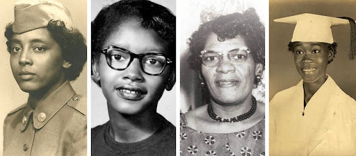 Becauseofthem's tweet photo. We’ll never forget these Black women who refused to give up their seats before Rosa Parks.
https://t.co/oaMF0aFNg6 https://t.co/CSQQcygpj9