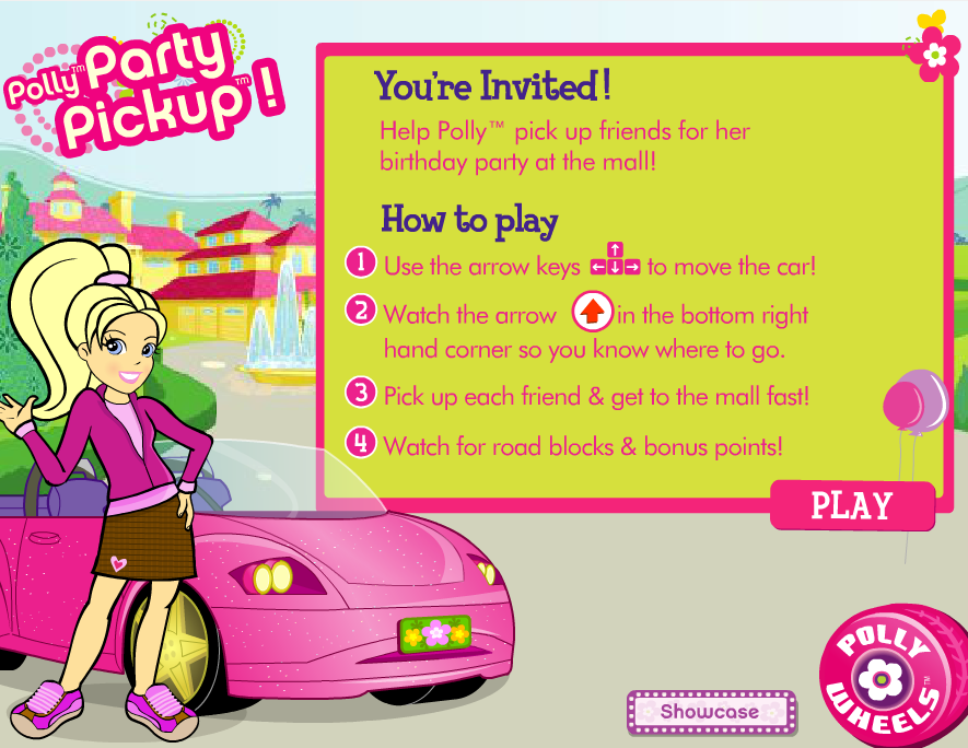 Jogos e Mídias Que Foram (ou não) Um Delírio on X: Jogo Flash: Polly  Pocket: Flower Surprises 🌷👩  / X