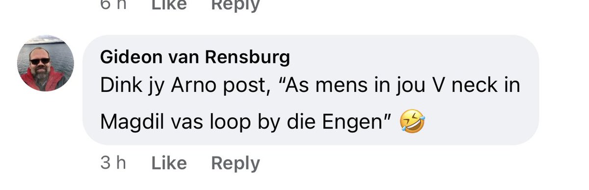 MagdilCloete's tweet photo. @ArnoCarstens https://t.co/JbmBqW9G8N