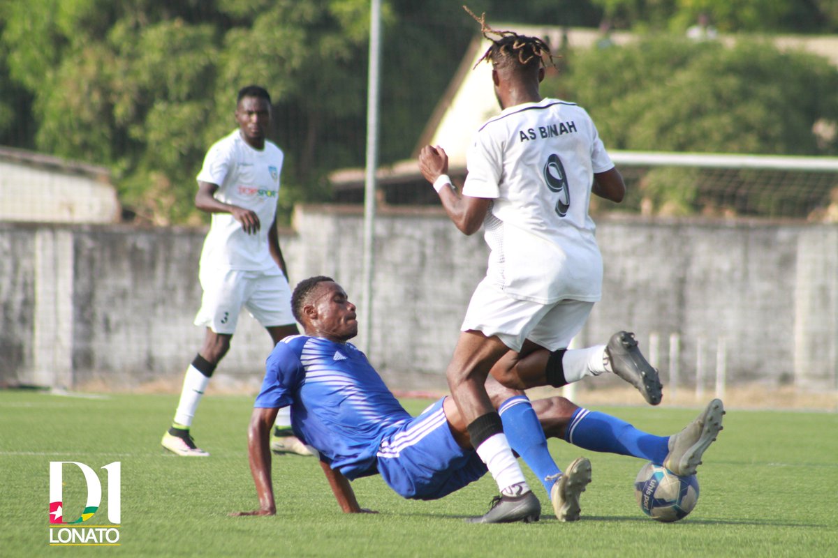 FtfTogolaise's tweet photo. 🟥#D1LONATO : Match avancé
#ASBINAH 0⃣ 🆚 0⃣ #ASTOGOPORT https://t.co/Ui4hqpbIpw