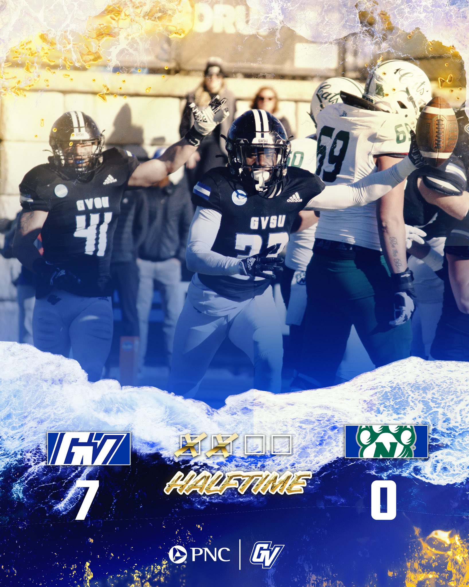 GVSU Football on Twitter "At the half. https//t.co/TCHYelk5NC" / Twitter