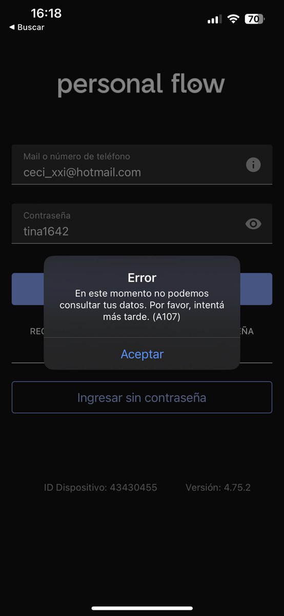 CecilGonzalez's tweet photo. @PersonalFlow_At que onda este mensaje? No anda en ningún dispositivo Flow https://t.co/9KGRZDVK1Z