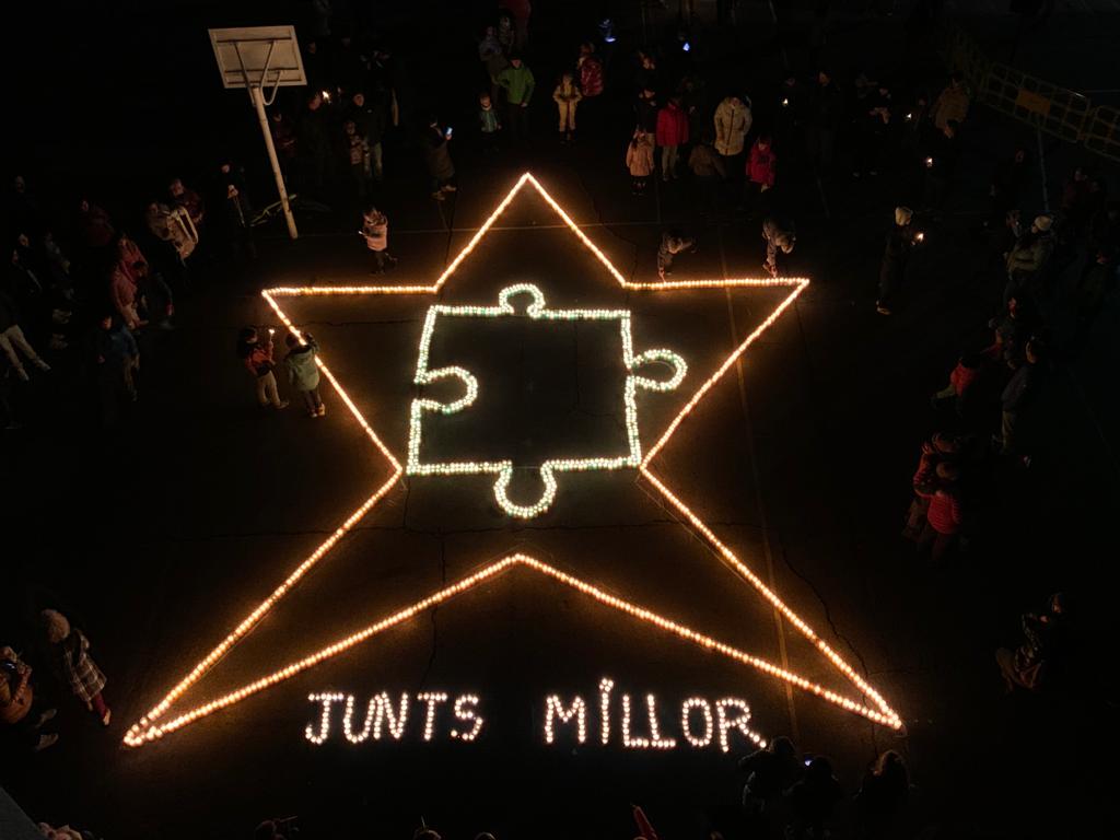 LaSalleLaSeu's tweet photo. Encesa solidària a #laSallelaSeu en benefici de @FundacioPROIDE #juntsijuntesmillor @LaSalleCat https://t.co/zi1BvSSwtY