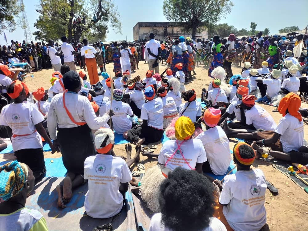 HopeRestoratio3's tweet photo. Well Represented in all locations #Juba_HQ, #Mayom, #Fangak, #Mayendit, #Rumbek, #Bentiu and #Leer during commemoration of #16DaysOfActivism In partnership with @UNFPASouthSudan creating an environment where women and girls not only survive but thrive & dream their full potential https://t.co/sg05fXUkut