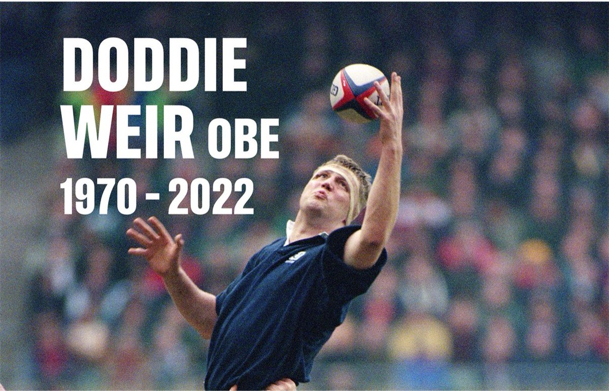 EnglandRugby's tweet image. A sad day for rugby.

#RIPDoddie