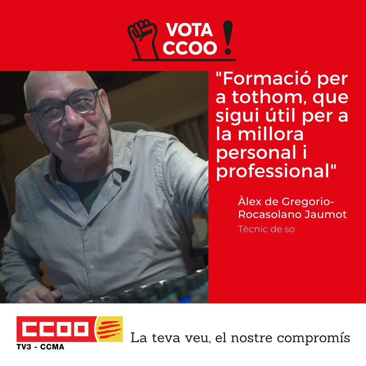CCOO TV3 - CCMA tweet media