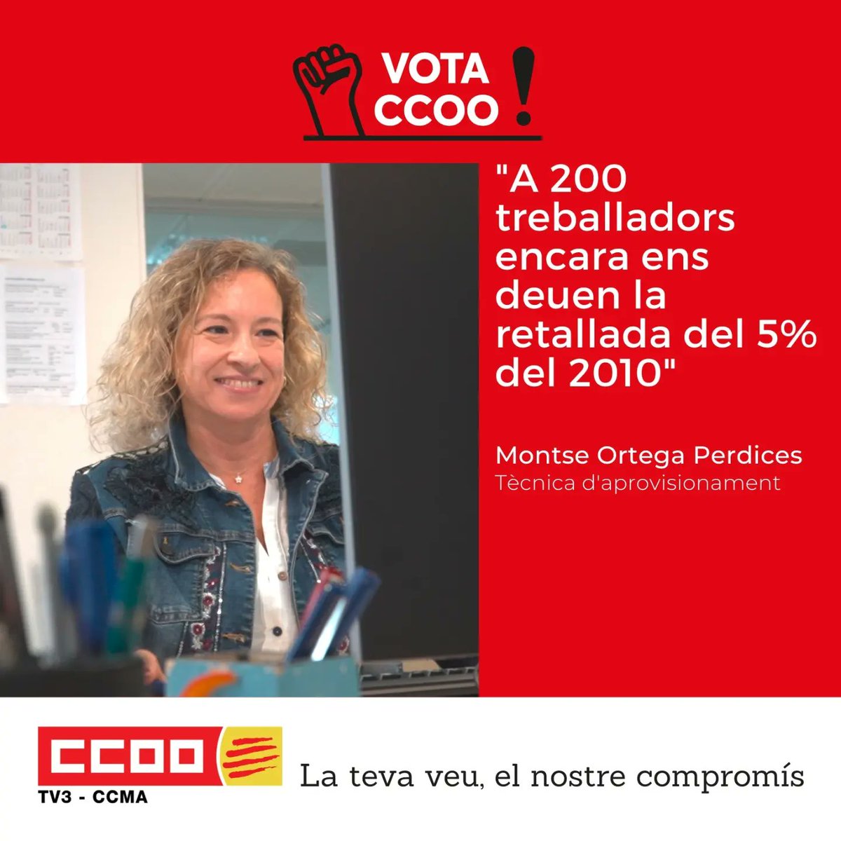 CCOO TV3 - CCMA tweet media