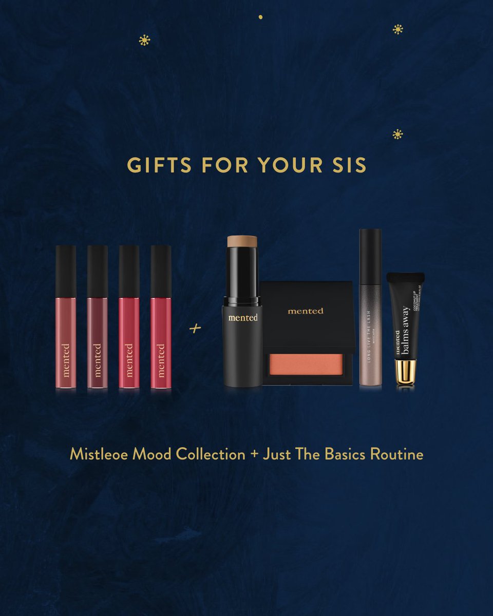 MentedCosmetics's tweet image. Struggling to find gifts for the special people in your life?! We've got you covered with our Holiday Gift Guide!
Shop The Guide: bit.ly/3UNNJyY
____
#Mented #MentedCosmetics