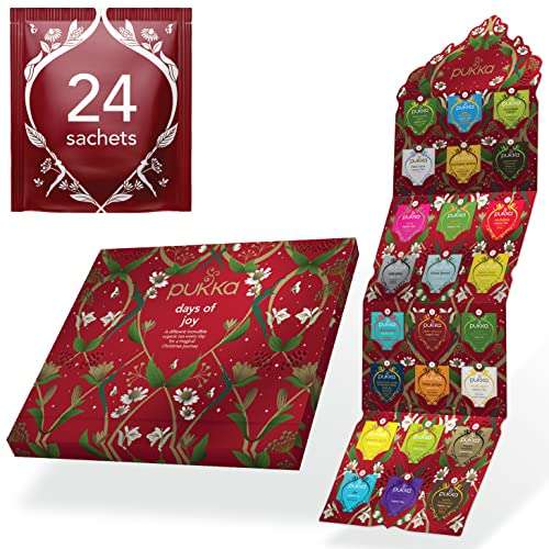 hotukdeals's tweet photo. #SuperHotDeal - Pukka Herbs Tea Advent Calendar (Red edition, 2022) £5.99 @ Amazon https://t.co/KJ5PGcMkIG https://t.co/MAApLtkDD0