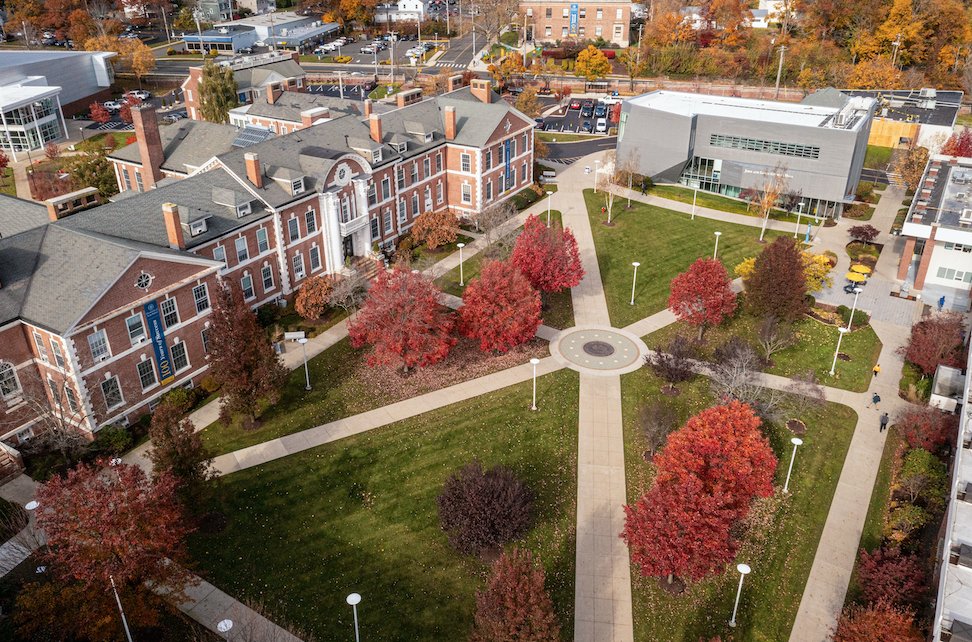 UNewHaven's tweet photo. Happy Saturday, #ChargerNation! Hope everyone is having a wonderful Thanksgiving break. #UNewHaven #ChargeHome https://t.co/S88nOijxku